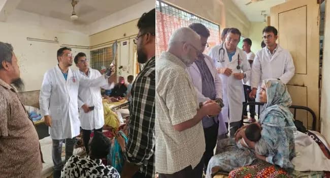 ZRF and DAB organize month-long medical camps in flood-affected areas